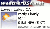 Click for Forecast for Lower Lake, California from weatherUSA.net